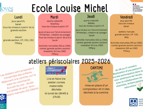 Activités périscolaires / Louise Michel