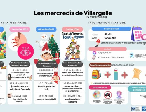 Programme / Les mercredis à Villargelle en période scolaire