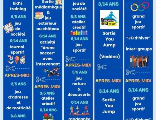 Villargelle / Programme des vacances d&rsquo;hiver / Semaine 2