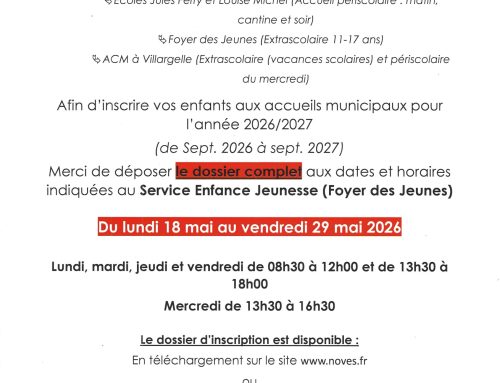 Dossier d&rsquo;inscription unique 2026 / 2027 / Procédure